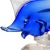 Aureliano Toso Vintage Murano Dino Martens Sommerso Sapphire Blue White Fins Italian Art Glass Fish Sculpture For Sale - Image 4 of 9