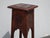 Vintage Oriental Asian Solid Highly Carved Wood Brown Plant Stand Side Table For Sale - Image 9 of 10