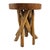 Wood Vintage Rustic Tree Branch Stump Wood Side Table For Sale - Image 7 of 8