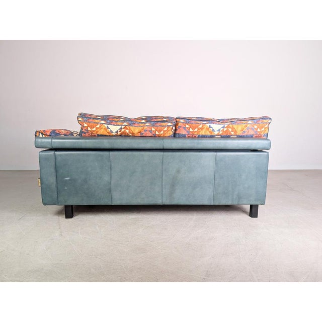 Sofa and Ottoman by Giorgio Soressi, 1990s, Set of 2 For Sale - Image 6 of 15