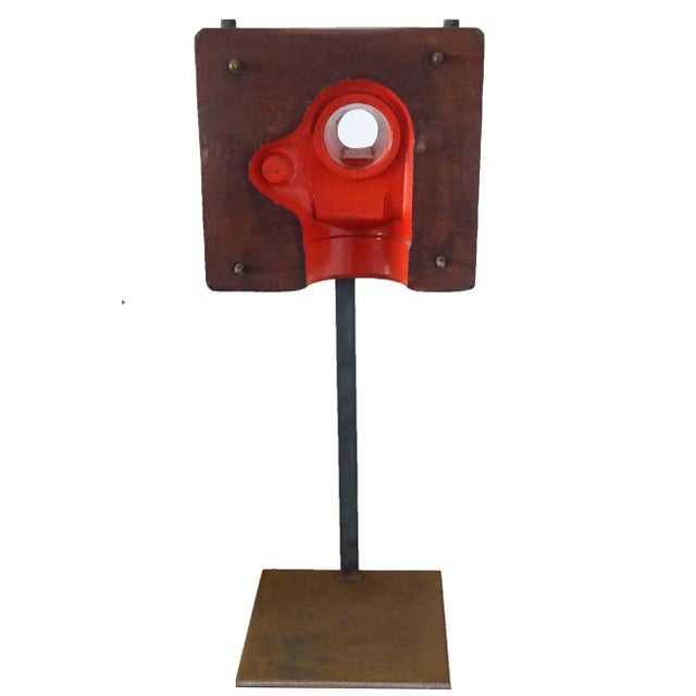 Industrial Wooden Mold Sculpture For Sale - Image 12 of 12