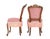 Pair of Victorian Style Walnut Slipper Chairs For Sale - Image 11 of 11
