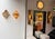 Pair of Sconces Amber Murano Glass by Mazzega, Italy, 1970s For Sale - Image 6 of 12