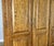 Metal Vintage French Style Carved Oak 4-Door Armoire For Sale - Image 7 of 12