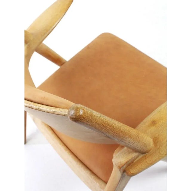 Ch28 Sawbuck Armchair by Hans J. Wegner for Carl Hansen & Son, Denmark, 1970s For Sale - Image 6 of 9