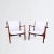 Set of Easy Chairs with Leather Piping, 1950s For Sale - Image 9 of 9