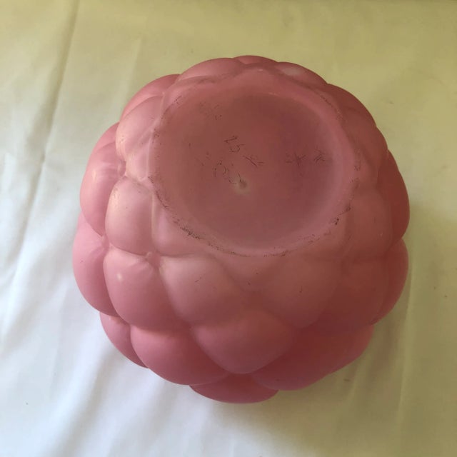 Circa 1894 Consolidated Lamp Cased Glass Biscuit Cracker Jar For Sale - Image 4 of 5