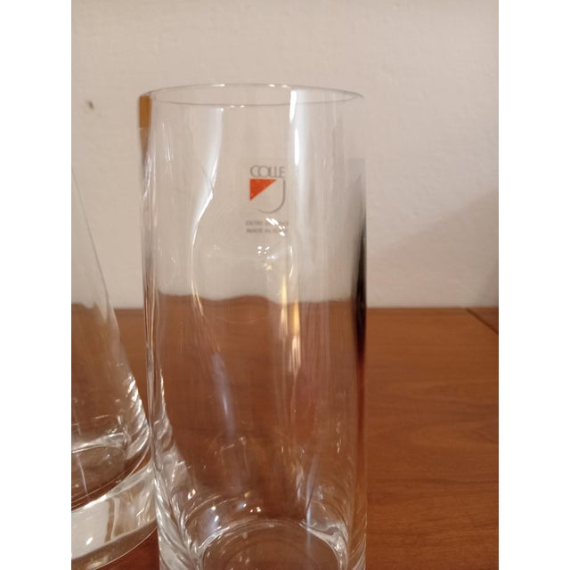 Angelo Mangiarotti Ice Stopper Glasses by Angelo Mangiarotti for Cristallerie Colle, 1980s, Set of 3 For Sale - Image 4 of 5