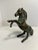 Vintage Bronze Standing Flaming Mane Horse Sculpture Unmarked Aprox. dimensions: 6.5" x 6.5" Very good original condition!...