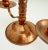Metal Rustic Copper Candle Holders - A Pair For Sale - Image 7 of 8