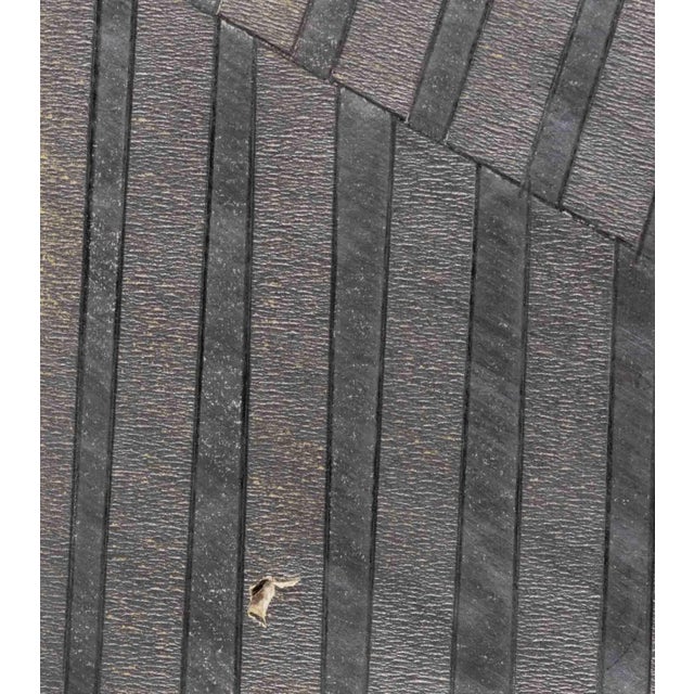 Late 20th Century Joseph L. Gardella Abstract Stripes Mixed Media For Sale - Image 5 of 9