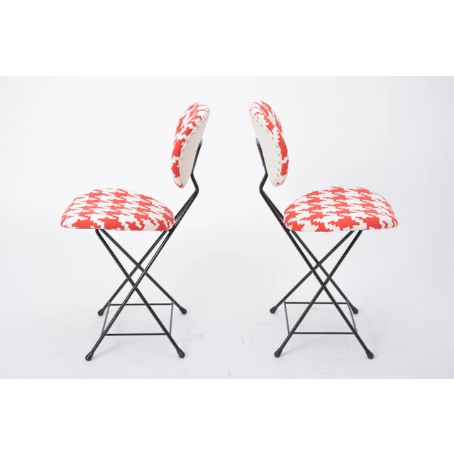 1950s Set of Vintage Dutch Model F & T Dining Chairs by Rob Parry, 1950s For Sale - Image 5 of 9