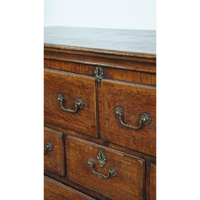 Brown Antique English Mule Chest, 1700s For Sale - Image 8 of 15