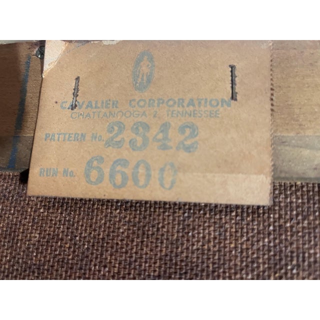 Cavalier Corporation Vintage MCM Highboy Dresser C. 1960s For Sale - Image 9 of 9