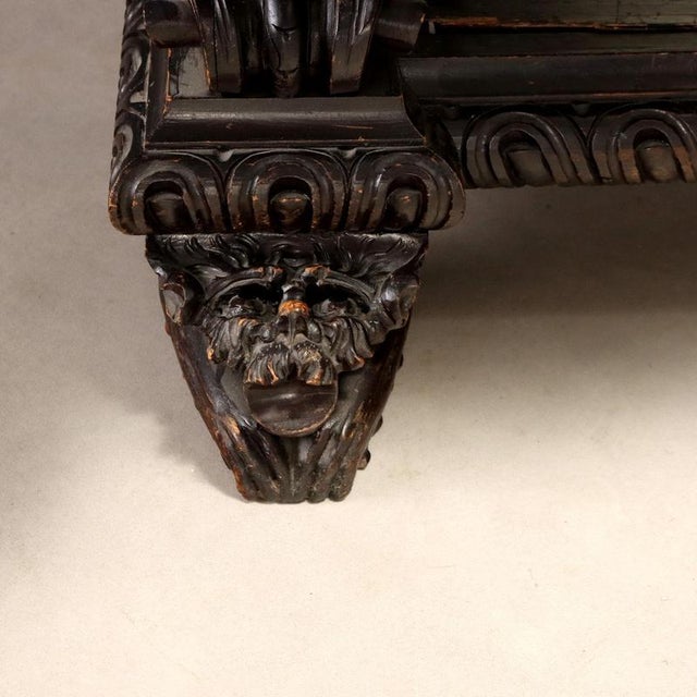 Neobaroque Console with Mirror For Sale - Image 12 of 15