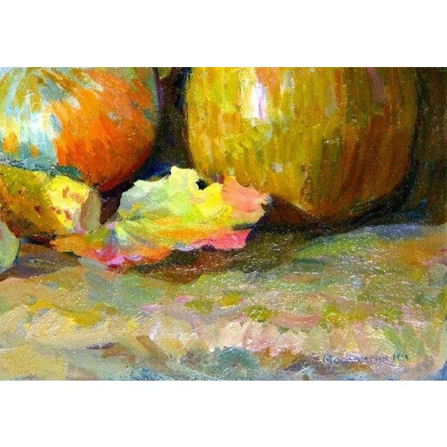 1970s Still Life Oil Painting, Soviet Ukrainian Art 34-49 For Sale - Image 6 of 6