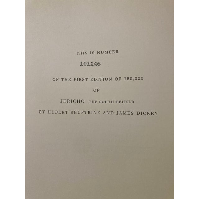 Jerico the South Beheld / Vintage Oversized Coffee Table Book / Signed Copy For Sale - Image 4 of 12