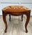 Antique French Louis XV Style Carved Wood Figural Needlepoint Footstool For Sale - Image 10 of 15