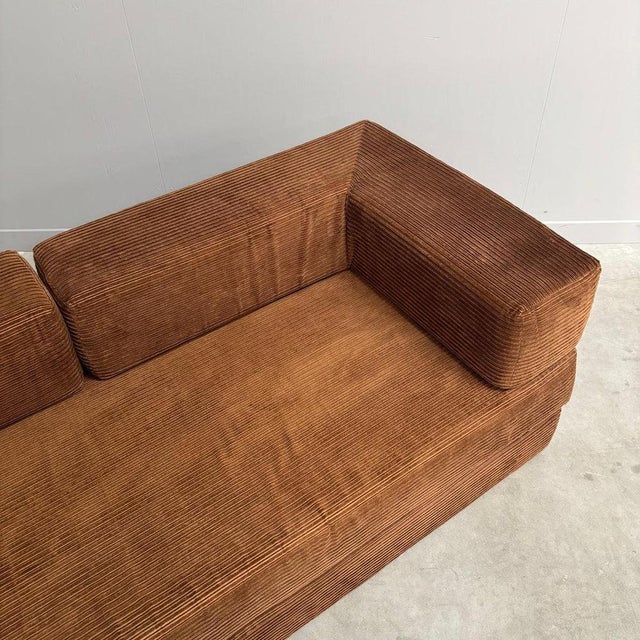 Vintage Corduroy Sofa, 1970s For Sale - Image 12 of 17
