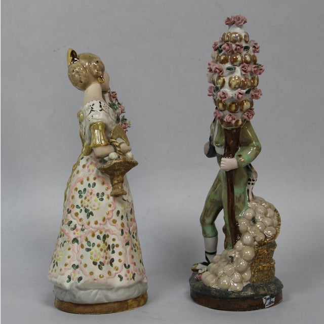 Porcelain Figurines by Ramón Inglés, 1970s, Set of 2, in Flawless conditions. Designed 1970 to 1979 This piece has an...