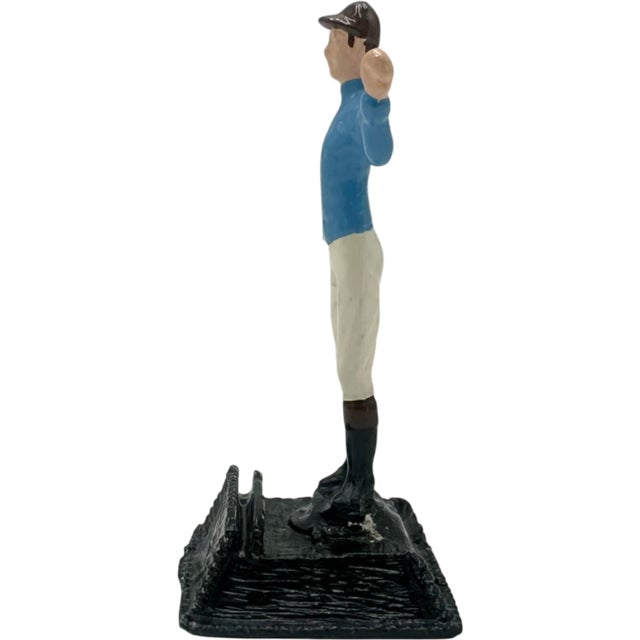 Vintage Vanderbilt Whitney Estate Set of 8 21 Club Jockey Place Card Holders For Sale - Image 4 of 14