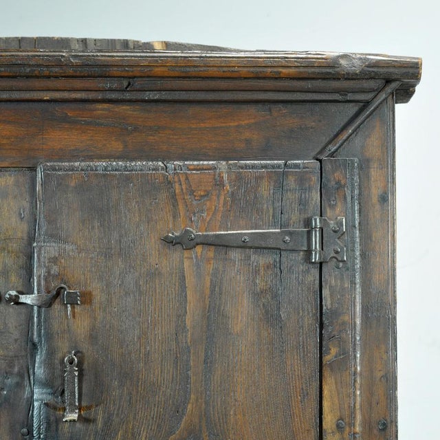 Spanish Oak Cabinet, 1800 For Sale - Image 9 of 14
