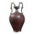 Antique Chinese Tang Dynasty Sancai Style Pottery Double Dragon Bottle Vase For Sale