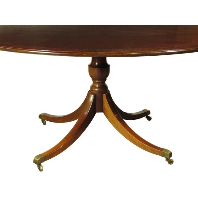 Kittinger Early 20th Century Regency Style Inlaid Breakfast Table For Sale - Image 4 of 8