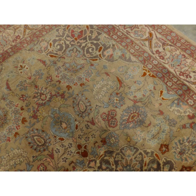 Vintage Hand-Knotted Rug 4'8"x 7' For Sale - Image 10 of 12