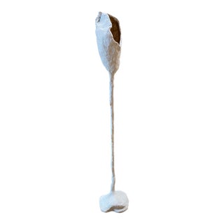 21st Century Sculptural Plaster Floor Lamp, Italy For Sale