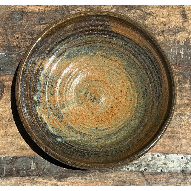 Vintage Original Studio Pottery Bowl For Sale - Image 9 of 12