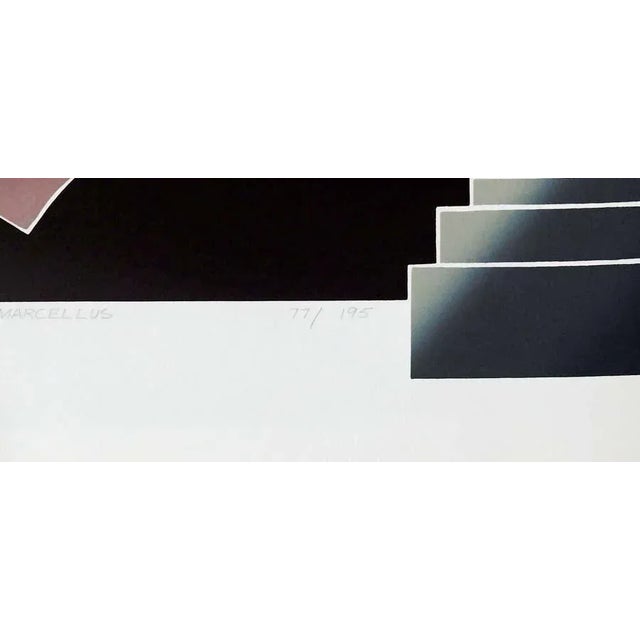 Impressionist John Martineau "Disguised as Egrets" Art Deco Style Birds Print For Sale - Image 3 of 5