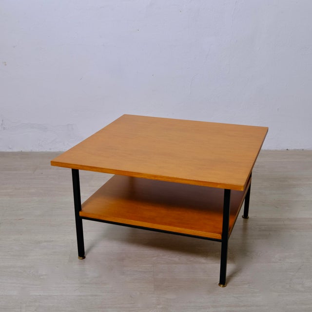 Vintage Italian Coffee Table in Wood, 1950s For Sale - Image 15 of 15