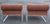 Metal Pair of Harvey Probber Mid-Century Modern Tufted Slipper Lounge Chairs in Paisley Upholstery and Polished Chrome, Circa 1965 For Sale - Image 7 of 15