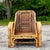 Vintage Coastal 1950s Pencil Reed Lounge Chair For Sale In West Palm - Image 6 of 7