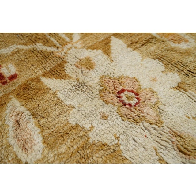 Antique Oushak Rug 9'11'' x 13'5'' For Sale - Image 12 of 12