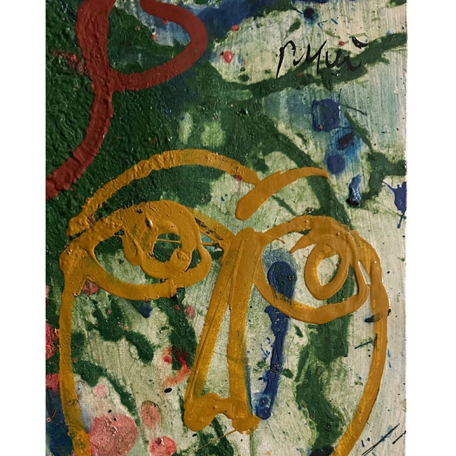 Abstract Abstract Painting, Peter Keil, Late 20th Century - Junge Wilde Collection For Sale - Image 3 of 8