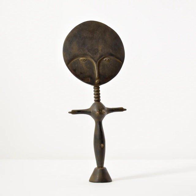 Early 20th Century Asante Akua'ba Fertility Doll Ghana For Sale - Image 10 of 10