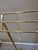 Traditional Brass Towel Rack Stand For Sale - Image 4 of 6