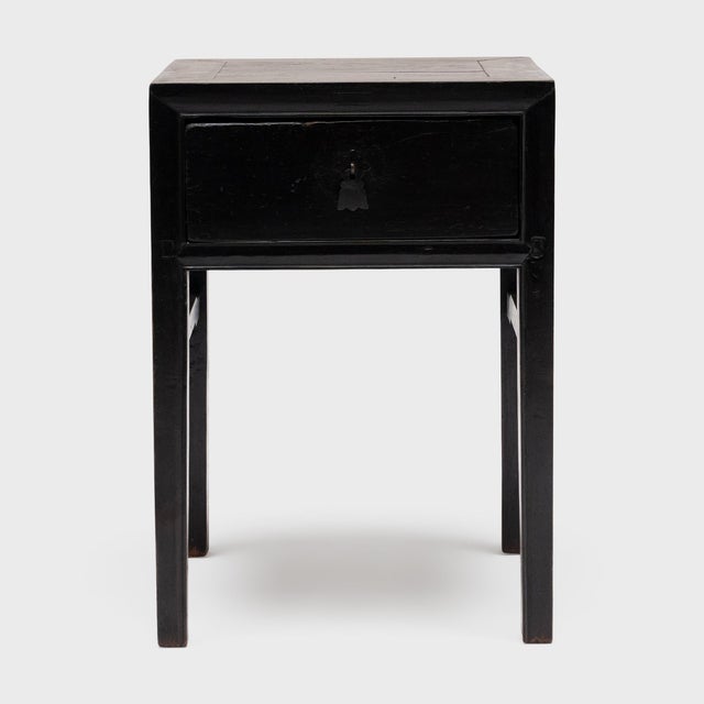 Rustic yet minimal, this antique Chinese display table finds its place in the modern home as a nightstand, pedestal or...