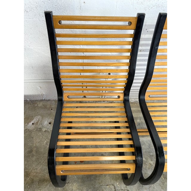 1980s Scandinavian Modern Terje Hope for Westnofa Set of 4 Dining Chairs For Sale - Image 5 of 11