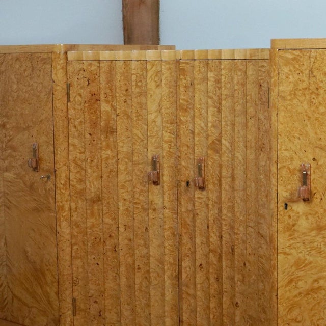 Wood Art Deco Sideboard by Harry & Lou Epstein, 1930s For Sale - Image 7 of 14