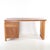 Brown Brutalist Wood Desk, 1980s For Sale - Image 8 of 16