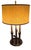 Vintage Brass Bouillotte Lamp With Drum Shade For Sale - Image 4 of 14
