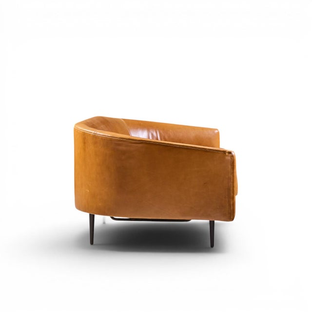 Brown Adrian Pearsall for Craft Associates Mid Century Cloud Sofa For Sale - Image 8 of 9