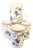 Late 20th Century Dansk Floral Mugs- Set of Four For Sale