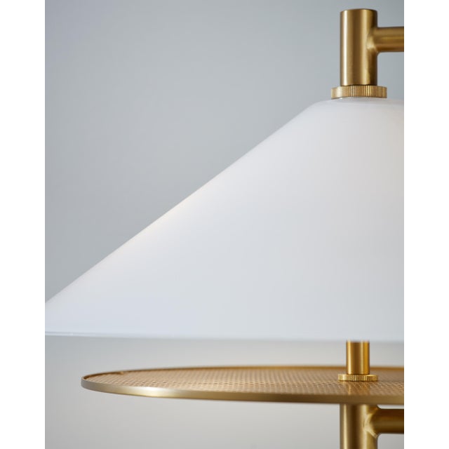 The Gesture table lamp by Kelly Wearstler offers a dramatic and architectural take on Kelly’s signature use of mixed...