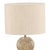 Contemporary Latte Marble Orb Table Lamp For Sale - Image 3 of 3
