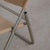 Mid-Century Linen and Chrome Cox Folding Chair from Niels Gammelgaard, 1970s For Sale - Image 7 of 9