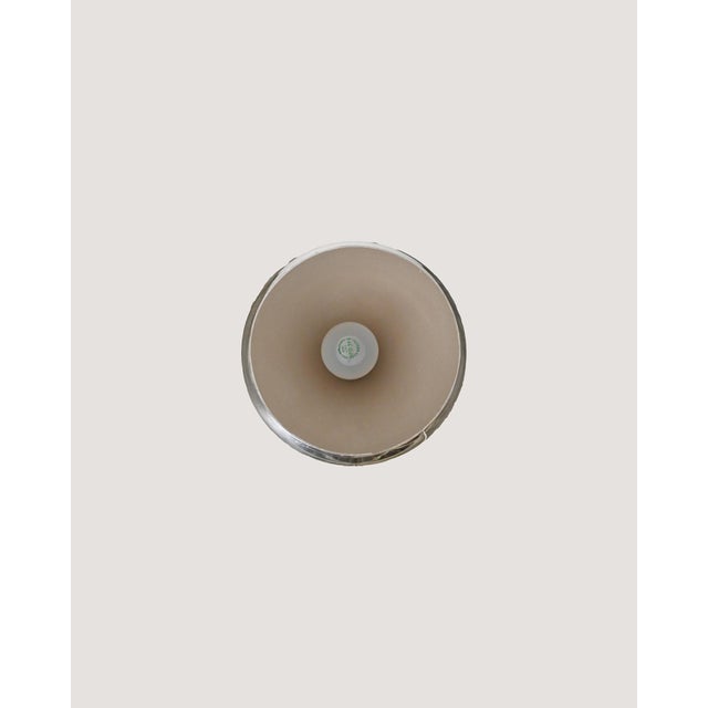 Scandinavian Chromed Metal Ceiling Lamp, 1960s For Sale - Image 6 of 7